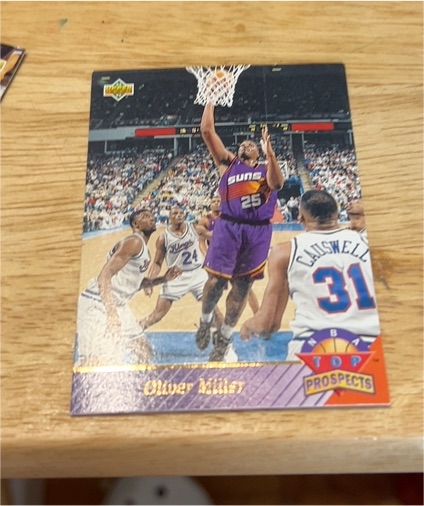 1992-93 Upper Deck #477 Oliver Miller — front