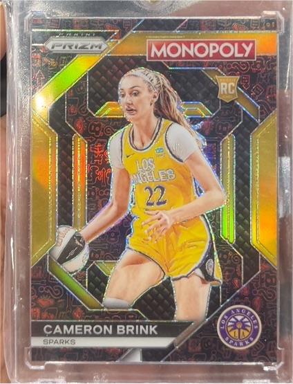 2024 Panini Prizm Monopoly #WNBA6 Cameron Brink — front