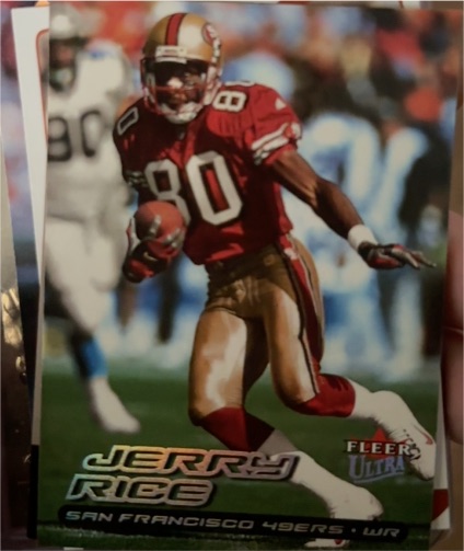 2000 Fleer Ultra #20 Jerry Rice — front