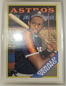 1988 Topps #368 Gerald Young Houston Astros — front