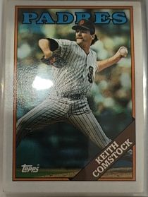 1988 Topps #778 Keith Comstock — front