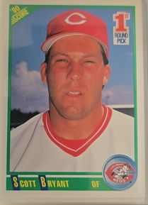 1990 Score #667 Scott Bryant — front