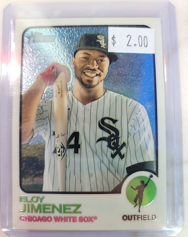 2022 Topps Heritage #179 Eloy Jimenez — front