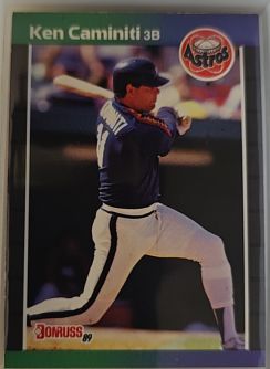 1989 Donruss #542 Ken Caminiti — front