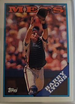 1988 Topps #633 Barry Lyons — front