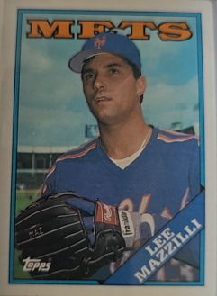 1988 Topps #308 Lee Mazzilli — front
