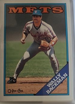 1988 Topps #333 Wally Backman — front