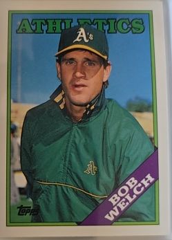 1988 Topps Traded #127T Bob Welch — front