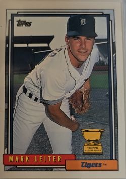 1992 Topps #537 Mark Leiter — front