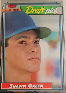 1992 Topps #276 Shawn Green — front