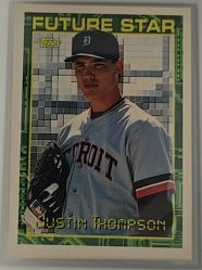 1994 Topps #313 Justin Thompson — front