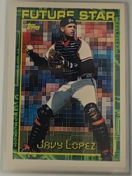 1994 Topps #194 Javy Lopez — front
