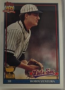 1991 Topps #461 Robin Ventura — front