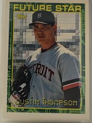 1994 Topps #313 Justin Thompson — front