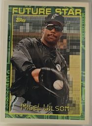 1994 Topps #341 Nigel Wilson — front