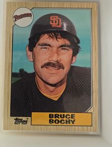 1987 Topps #428 Bruce Bochy — front