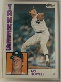 1984 Topps #239 Jay Howell — front