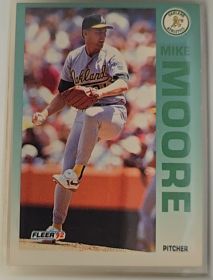 1992 Fleer #263 Mike Moore — front