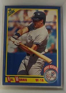 1990 Score #602 Hal Morris — front