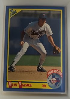 1990 Score #594 Dean Palmer — front