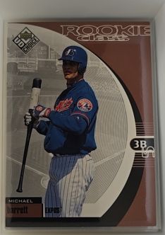 1999 Upper Deck UD Choice #8 Michael Barrett — front