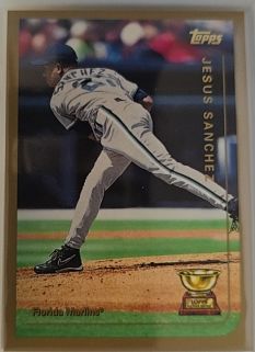 1999 Topps #419 Jesus Sanchez Florida Marlins — front