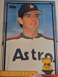 1992 Topps #614 Al Osuna — front