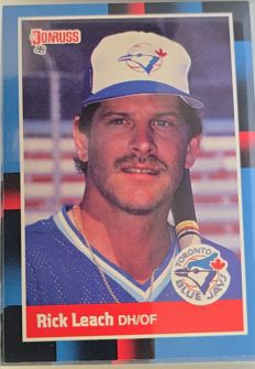 1988 Donruss #518 Rick Leach — front