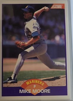 1989 Score #274 Mike Moore — front