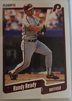 1990 Fleer #571 Randy Ready — front