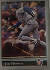 1992 Leaf #251 Jeff Huson — front