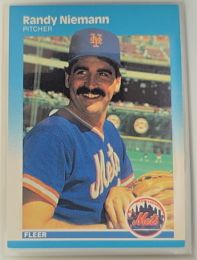 1987 Fleer #18 Randy Niemann — front