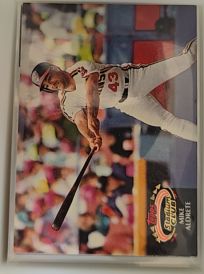 1992 Topps Stadium Club #305 Mike Aldrete — front