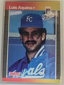 1989 Donruss #534 Luis Aquino — front