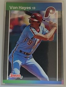 1989 Donruss #160 Von Hayes — front