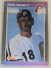 1989 Donruss #312 Chris James — front
