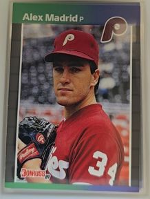 1989 Donruss #604 Alex Madrid — front