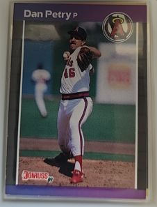 1989 Donruss #344 Dan Petry — front