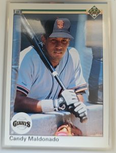 1990 Upper Deck #136 Candy Maldonado — front