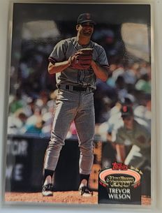1992 Topps Stadium Club #86 Trevor Wilson — front
