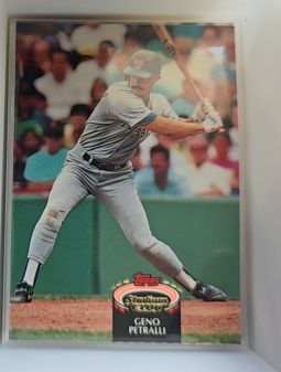 1992 Topps Stadium Club #409 Geno Petralli — front