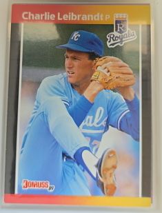 1989 Donruss #89 Charlie Leibrandt Kansas City Royals — front