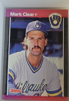 1989 Donruss #528 Mark Clear — front
