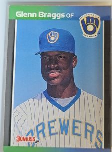 1989 Donruss #103 Glenn Braggs — front
