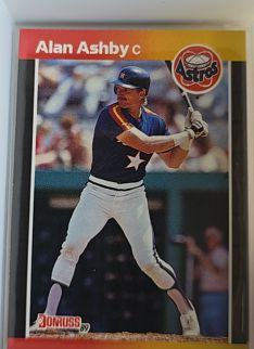 1989 Donruss #88 Alan Ashby — front