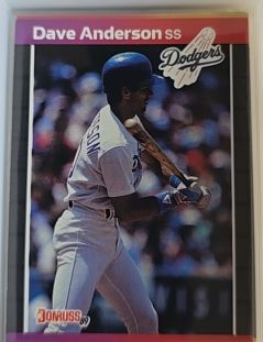 1989 Donruss #434 Dave Anderson — front