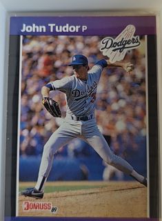 1989 Donruss #195 John Tudor — front