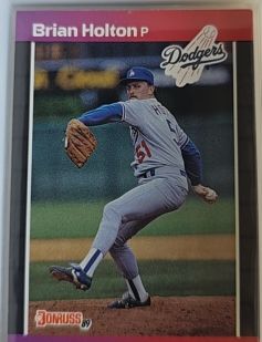 1989 Donruss #439 Brian Holton — front