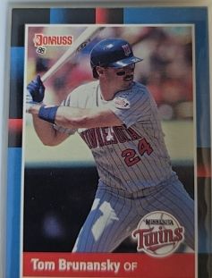 1988 Donruss #245 Tom Brunansky — front