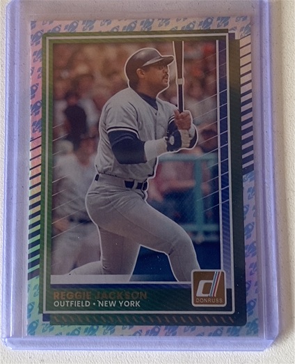 2025 Donruss #75 Reggie Jackson — front